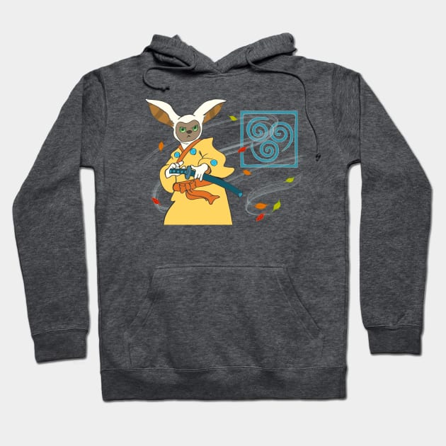 Momo Yojimbo Hoodie by Kale's Art